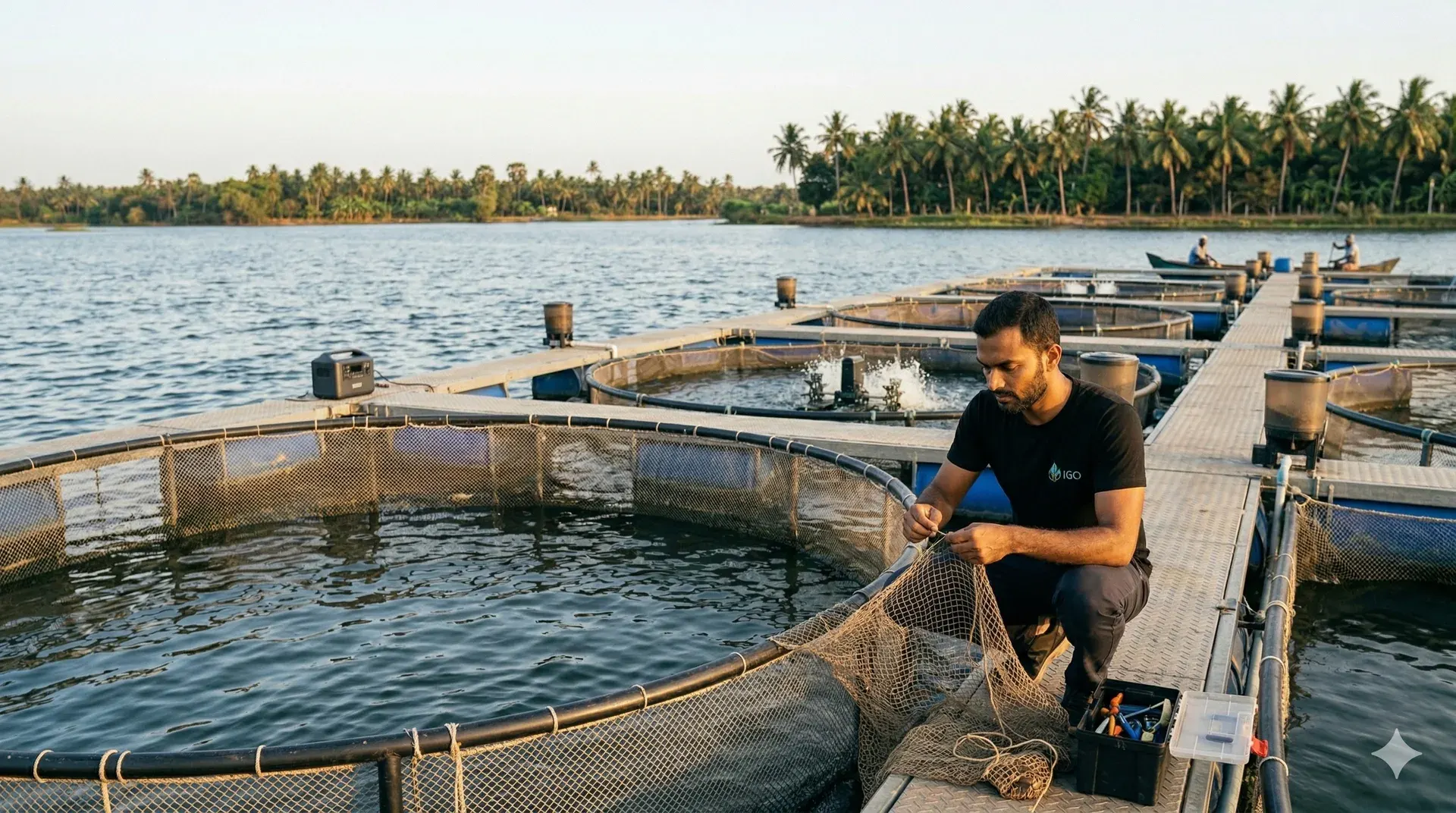 Cage Fish Farming